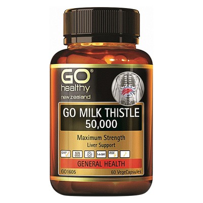 GO Healthy 奶蓟草护肝片50000mg 60粒